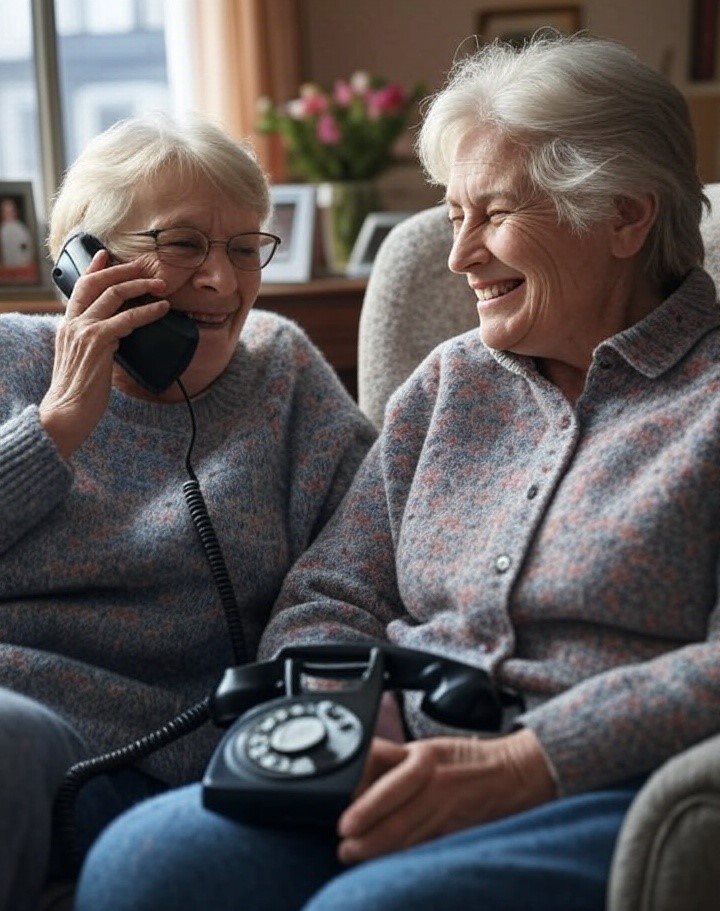 A Lifeline by Phone: How Two Lives Were Lifted Through Friendship, using Technology